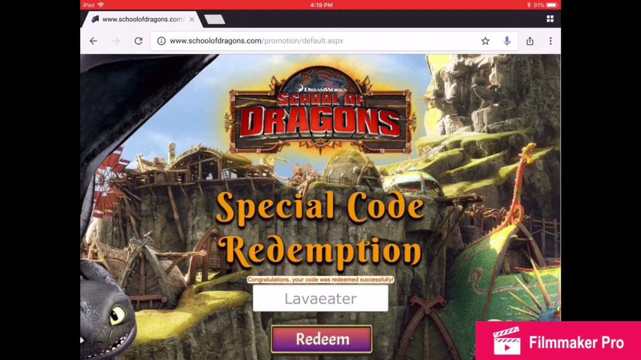 school of dragons free membership promo code